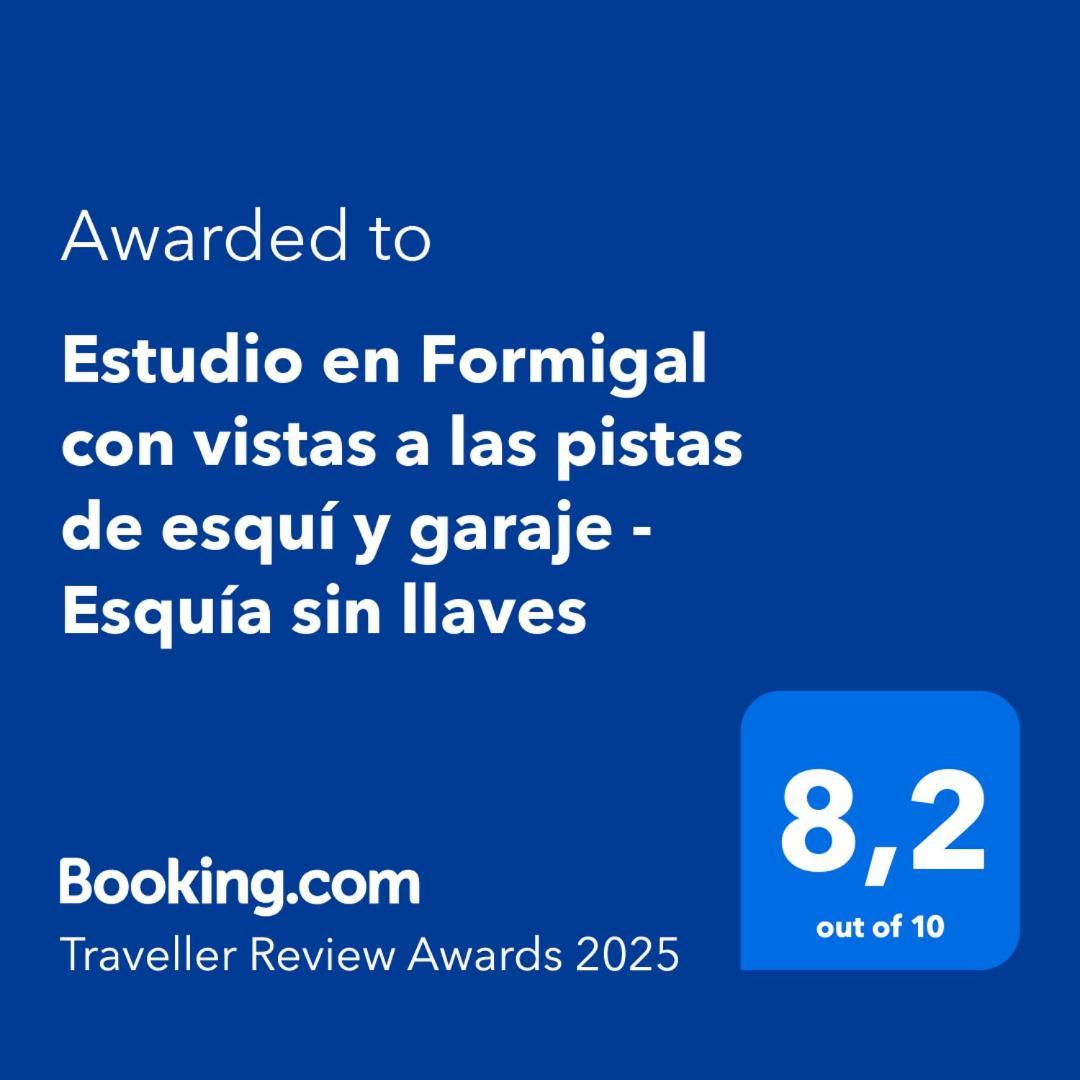 Estudio En Formigal Con Vistas A Las Pistas De Esqui Y Garaje - Esquia Sin Llaves Экстерьер фото